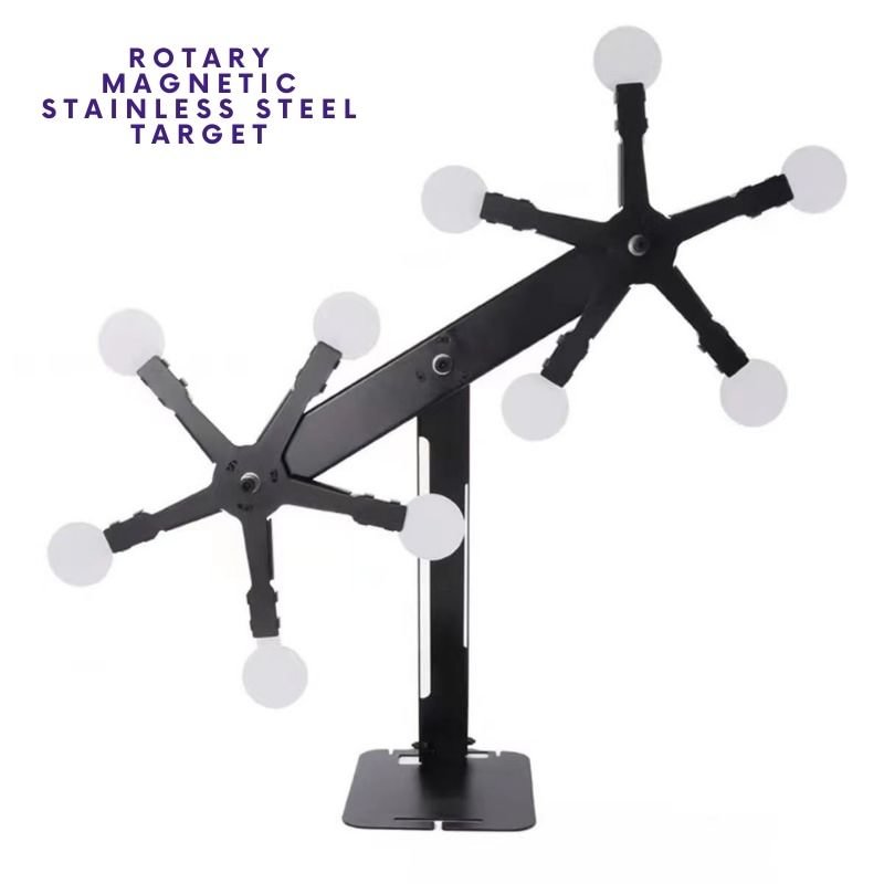 🎯Rotary magnetic stainless steel target | ANBSE™ 👉Toy gun shooting training