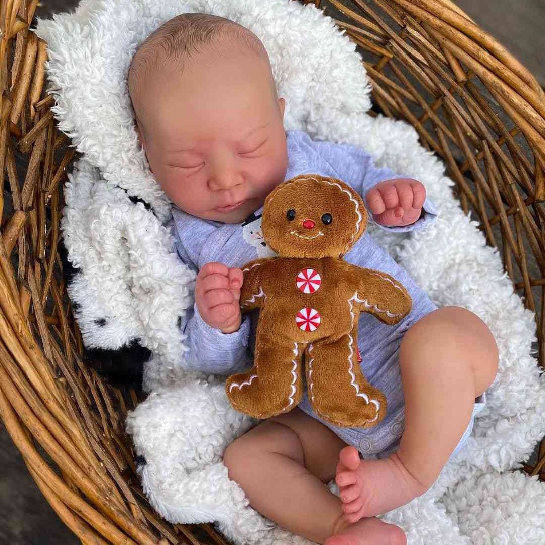 21'' Preemie Reborn Baby Doll Gifts Carson