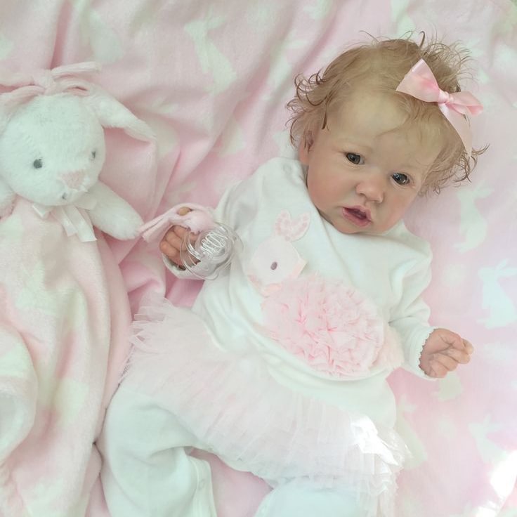 My Reborn Baby Doll 12 inch Lovable Touch Real Soft Silicone Reborn Baby Doll Girls luisa 2022 -Creativegiftss® - [product_tag]