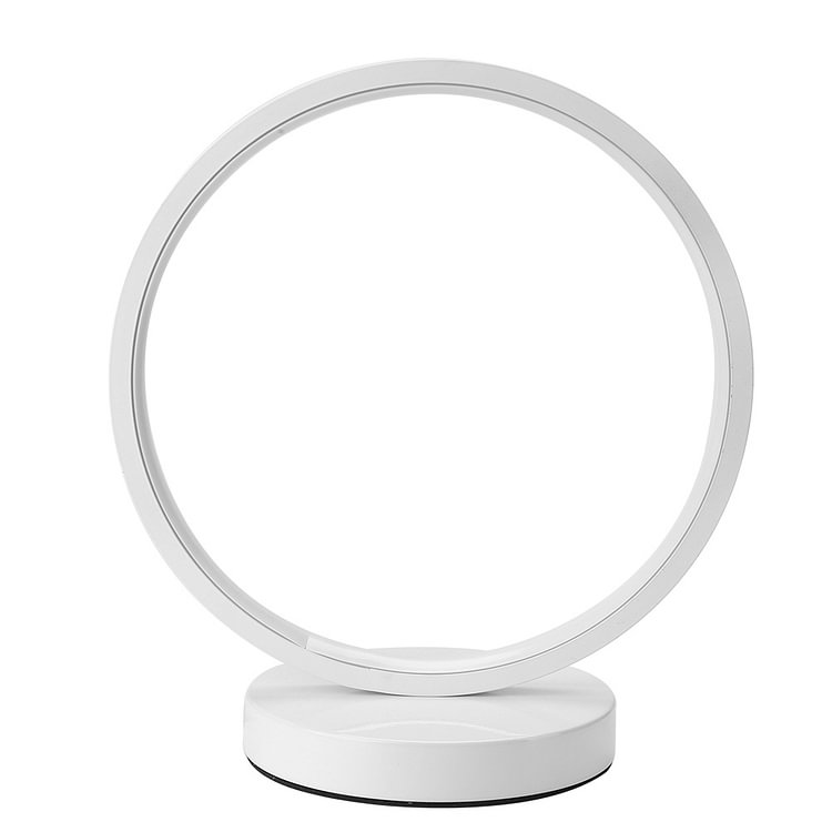 O Type Simple Modern Style Eye Protection Reading LED Standing Table Lamp