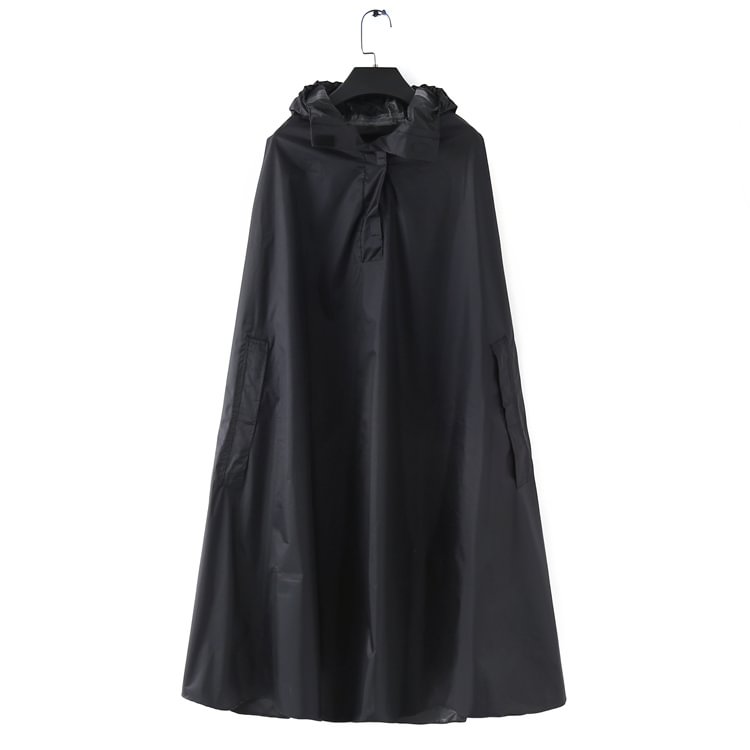 A-line Loose Hooded Raincoat / Techwear Club / Techwear