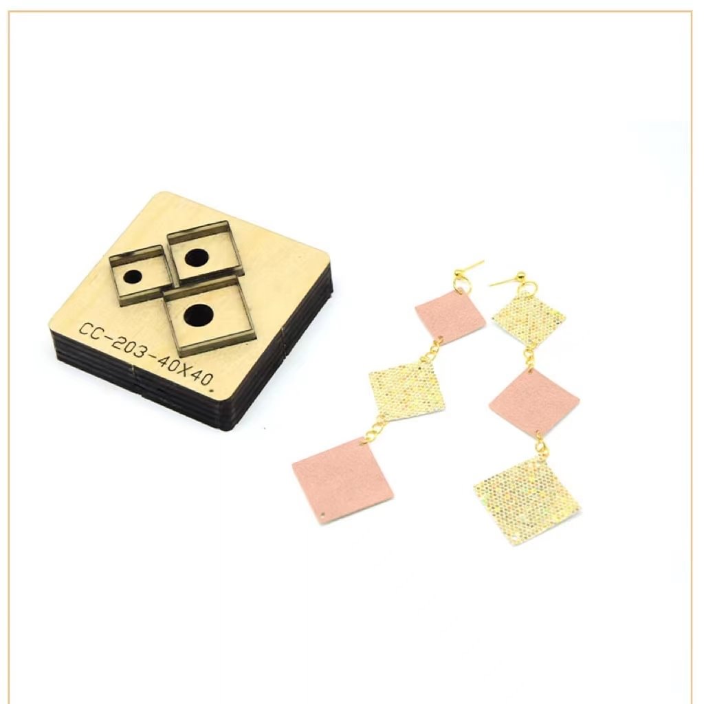 Square Earring Cutting Die