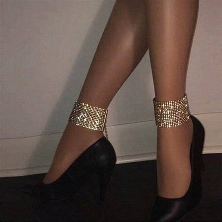 Promsstyle Shiny diamond anklet