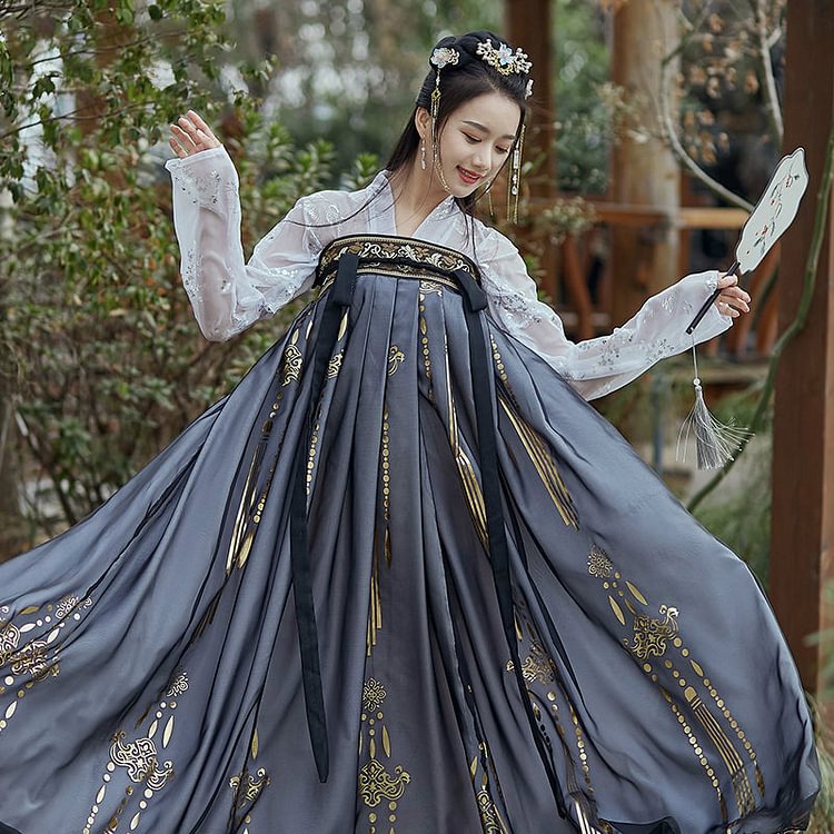 Chinese Hanfu Qixiong Ruqun Hanfu