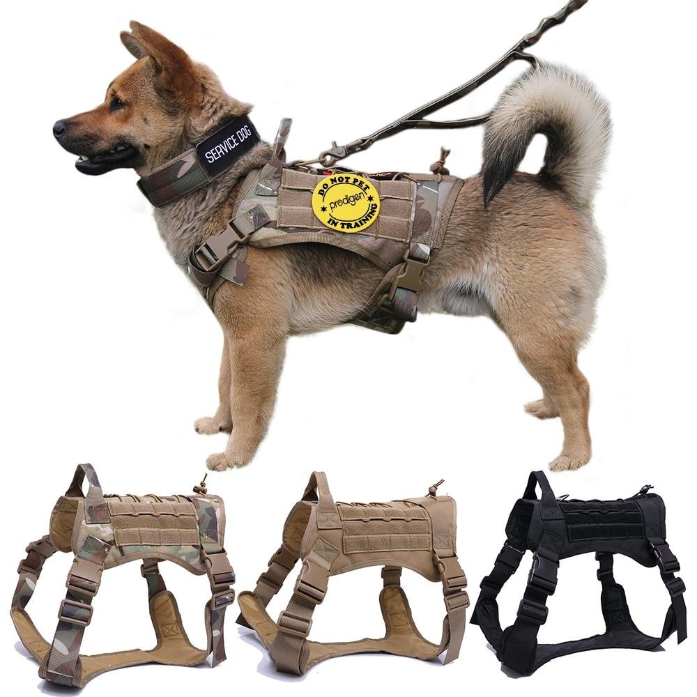 Military Tactical Dog Harness - Arlopo