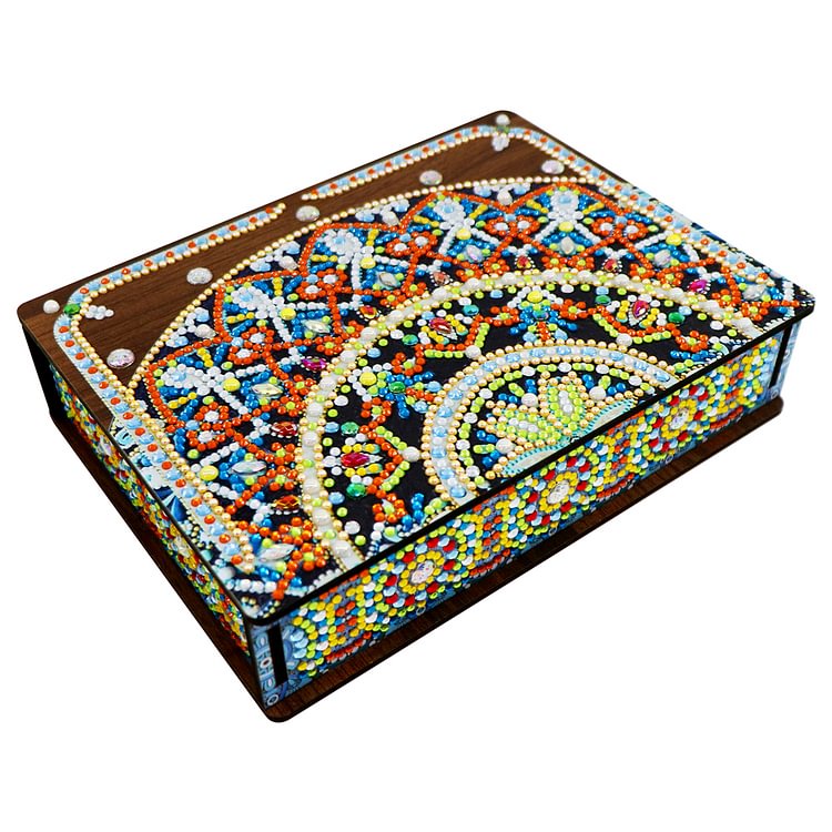 Classic Mandala - 5D DIY Craft Storage Box