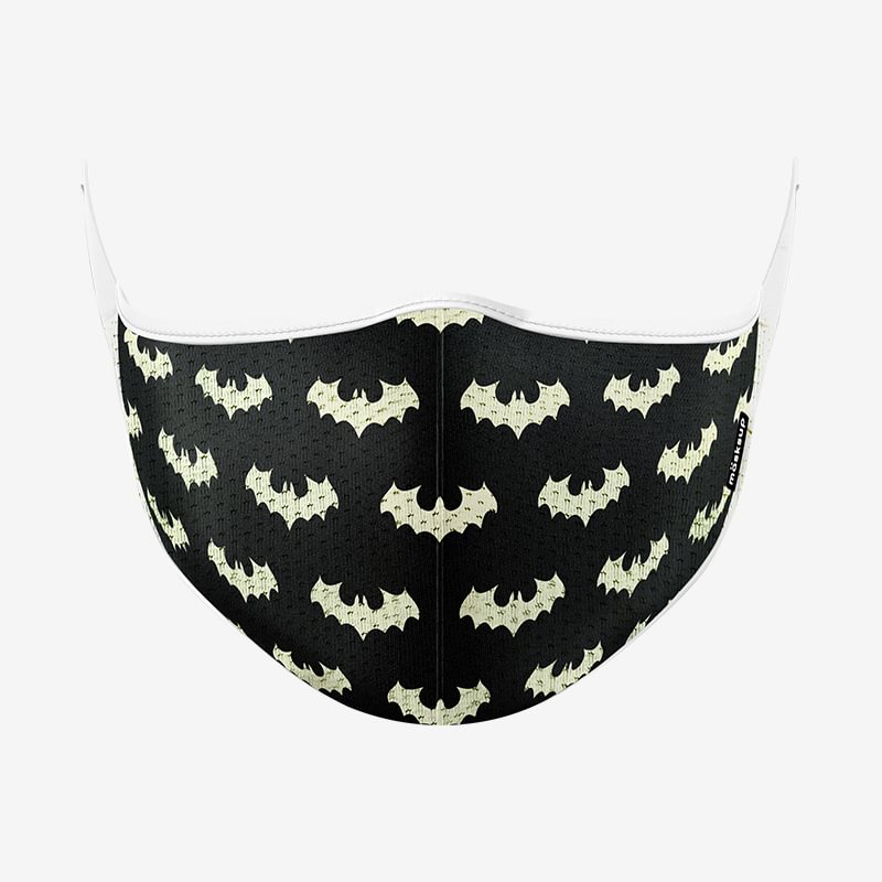 Bat Pattern Reusable Face Mask-Maskup