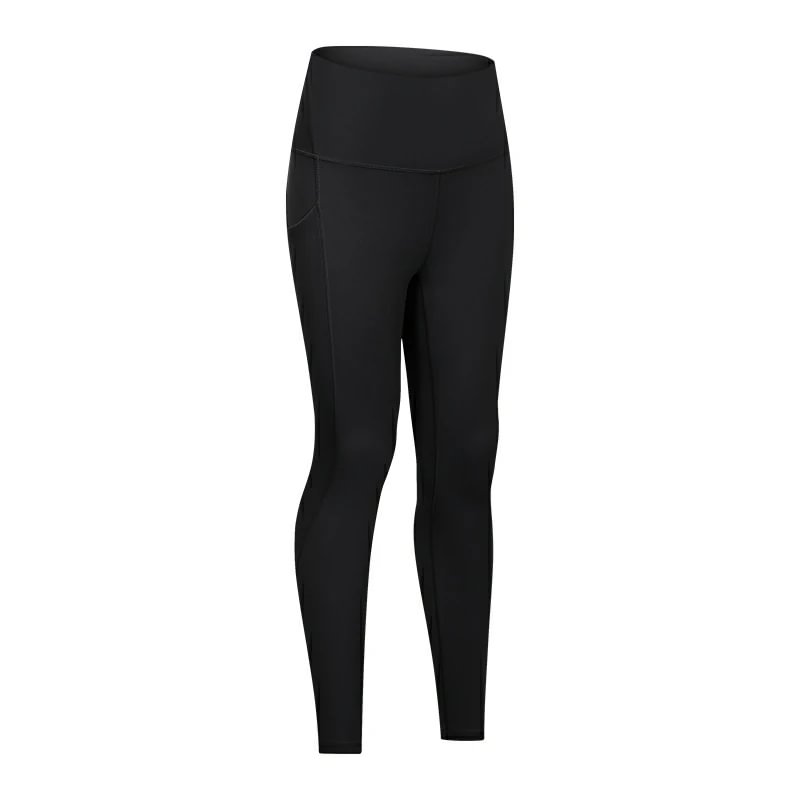 High quality compression yoga pants with pockets