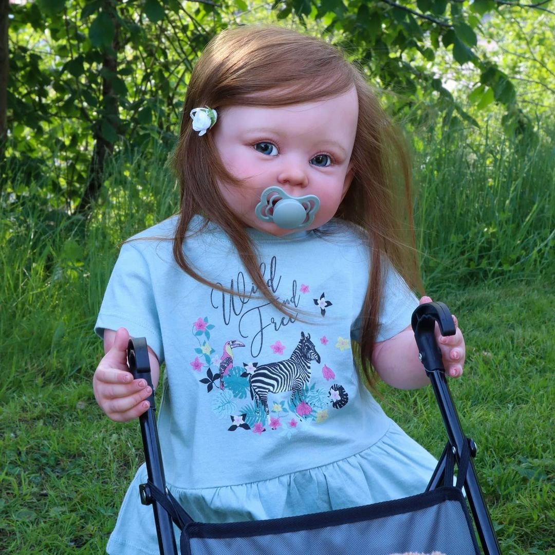  20'' Lifelike Awake Gertie Realistic Vinyl Reborn Baby Doll Girl - Reborndollsshop.com-Reborndollsshop®