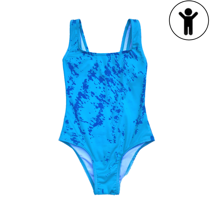 Kid's Color Changing One Piece Set - Green & Blue