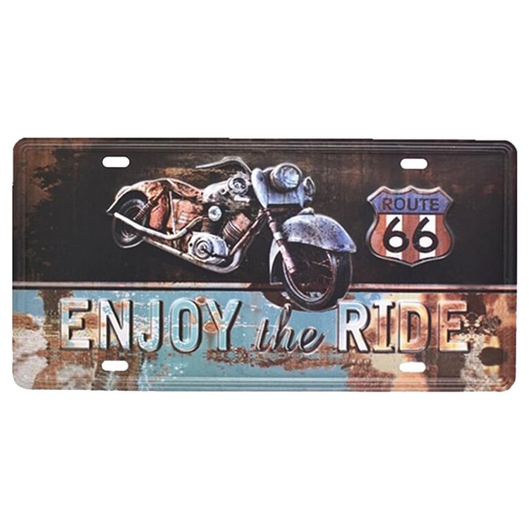 Motorcycle - License Tin Signs - 30*15cm