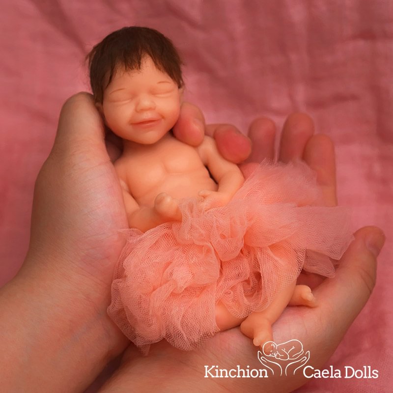 ☘6'' Real lifelike Patty Full Silicone Doll☘