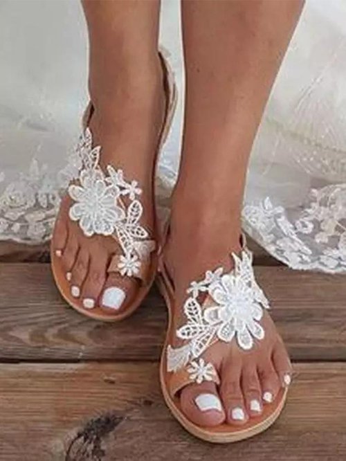 Women's Boho Style Flat Sandals