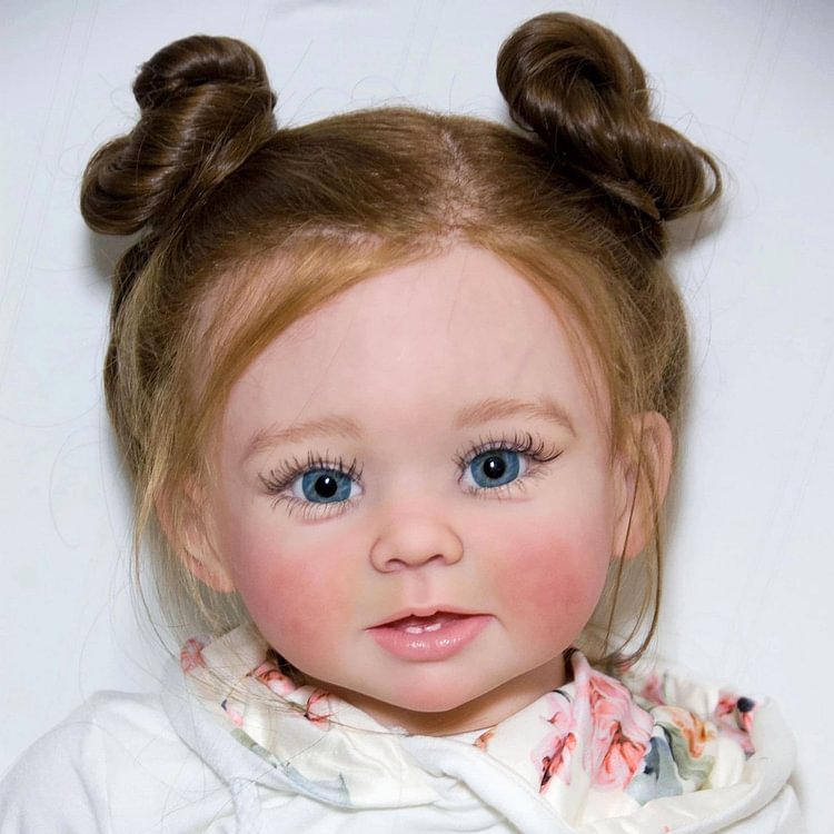  [Heartbeat & Sound]20'' Lifelike  Beautie Leila Reborn Baby Doll Girl - Reborndollsshop.com®-Reborndollsshop®