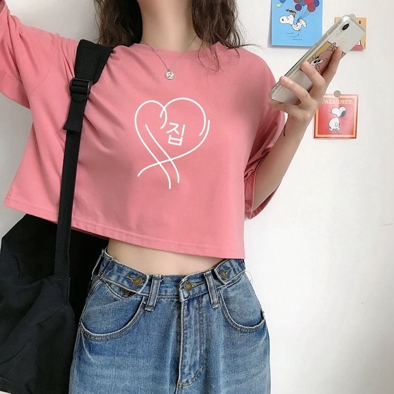 방탄소년단 Album Print Short T-shirt