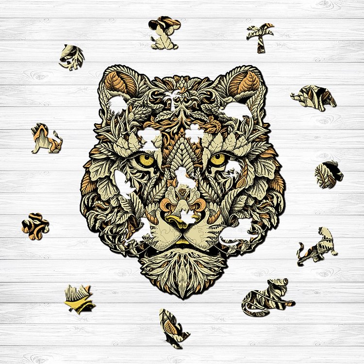 Lioness Wooden Jigsaw Puzzle