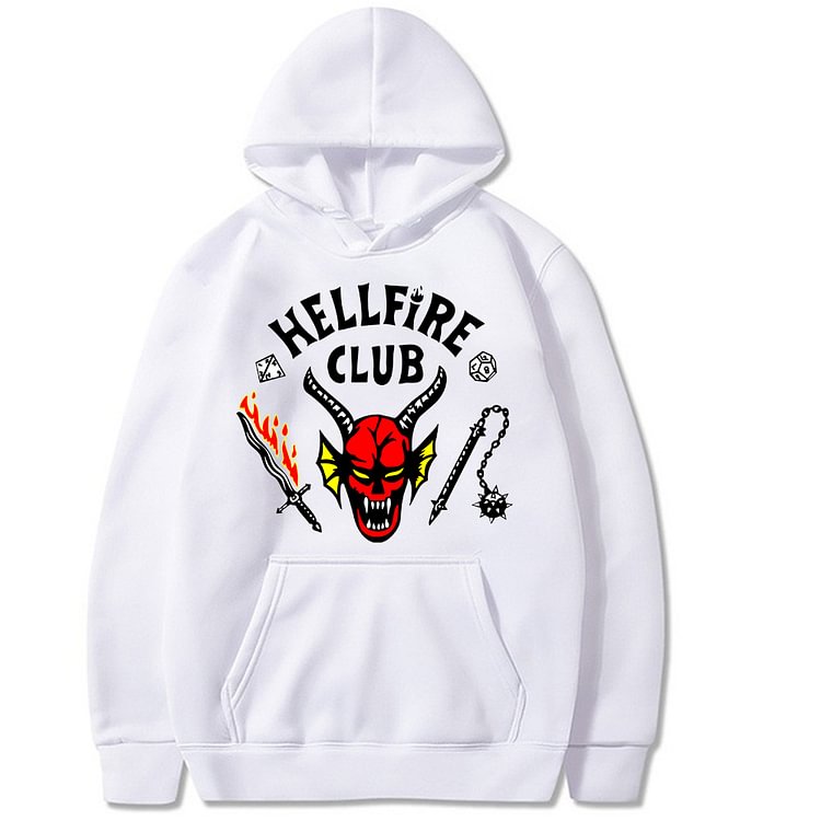 Hellfire Club Hoodies Hawkins Tv Stranger Things