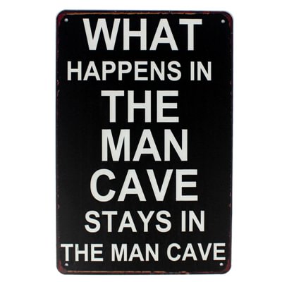 Man Cave - Vintage Tin Signs