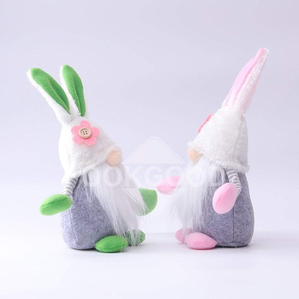 Handmade Rabbit Gnome Doll For Easter Gift、、sdecorshop