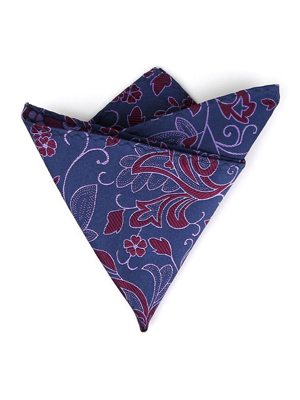 Silk Handkerchief Graceful Men's Pocket Square-Real Silk Life