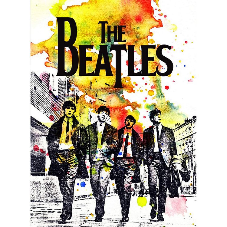 The Beatles - Round Drill Diamond Painting - 30*40CM
