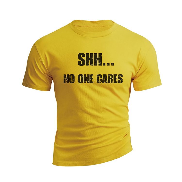 SHE NO ONE CARES GRAPHIC TEE