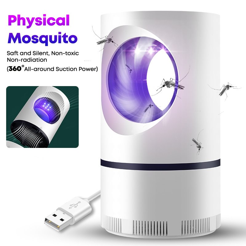 LED UV Mosquito Repellent Garden Bug Zapper Insect Killer Trap Photocatalytic Anti-mosquito Lamp USB Night Light for Outdoor、、sdecorshop