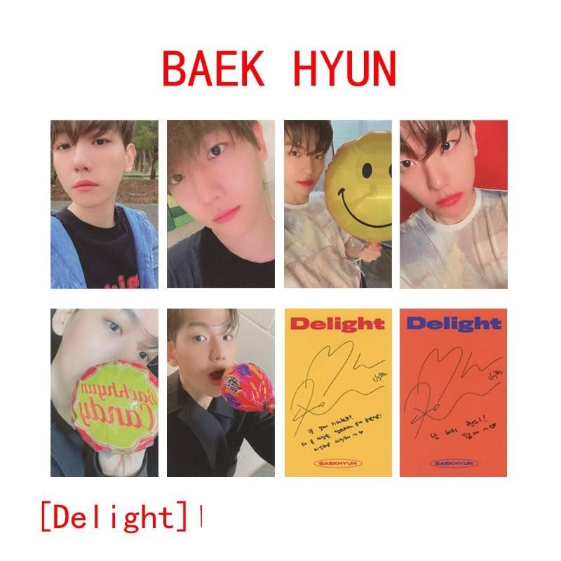 EXO BAEKHYUN Delight CANDY Mini Card
