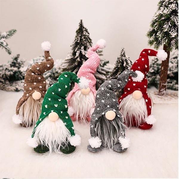 Winter Hat Christmas Gnomes Deco