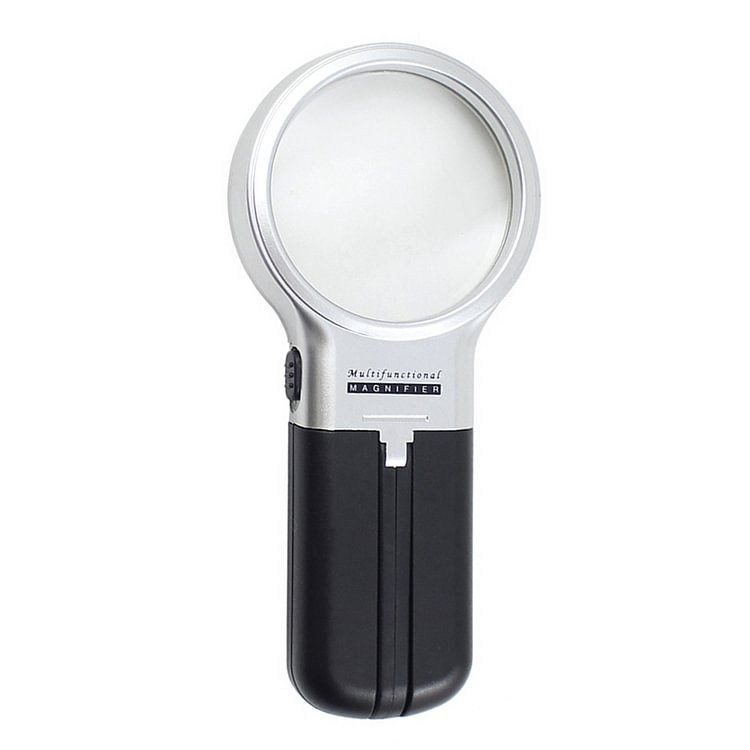 3X Folding Lamp Loupe Magnifier Reading Handheld Magnifying Glass LED Light