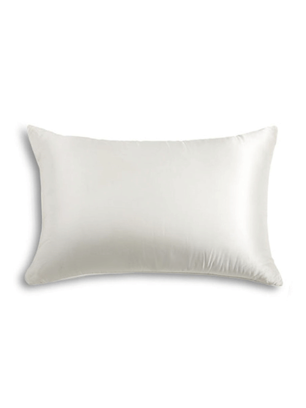 Filled Silk Pillow With Silk Shell