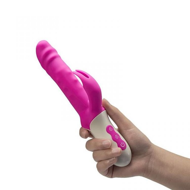 Beads Swinging Vibrating Clit Pussy Bunny Massager-sanmei toys