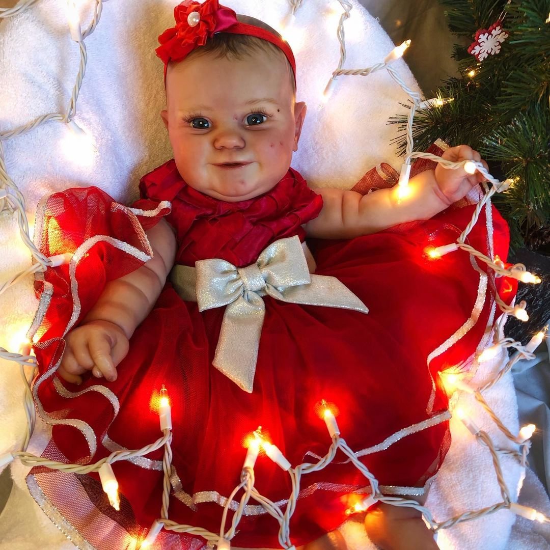  [Christmas Specials]20" Cute Real Lifelike Handmade Silicone Reborn Blonded Baby Girl Dolls Kimberly - Reborndollsshop.com-Reborndollsshop®
