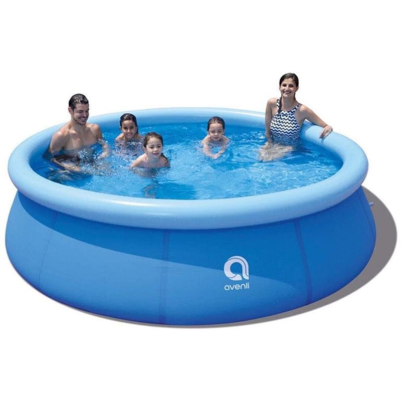 Inflatable Above Ground Pool with Filter Pump Multi-size Quick Set、、sdecorshop