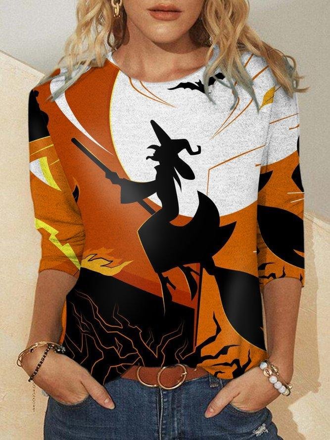 Halloween Witch Shirts & Tops-Mayoulove