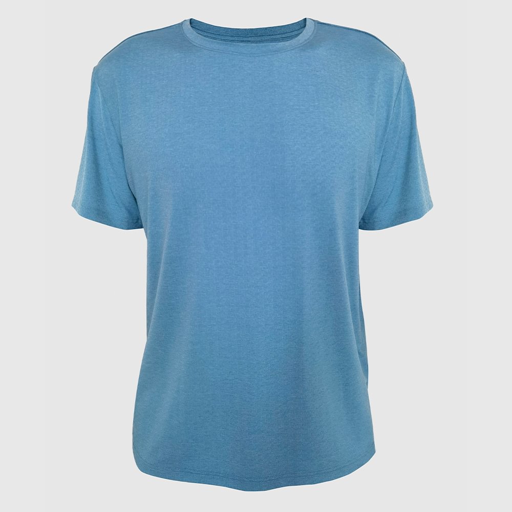 Tiboyz Blue Quick-Drying Breathable T-Shirt Blue