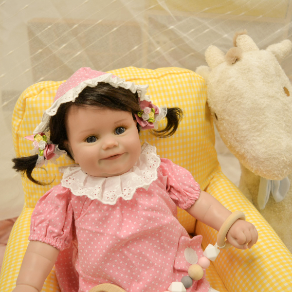 Reborn Baby Dolls 20 Inches Realistic Cute Toddler Touch Real Siliocne Baby Doll with name Dara Toy 2022 -Creativegiftss® - [product_tag]