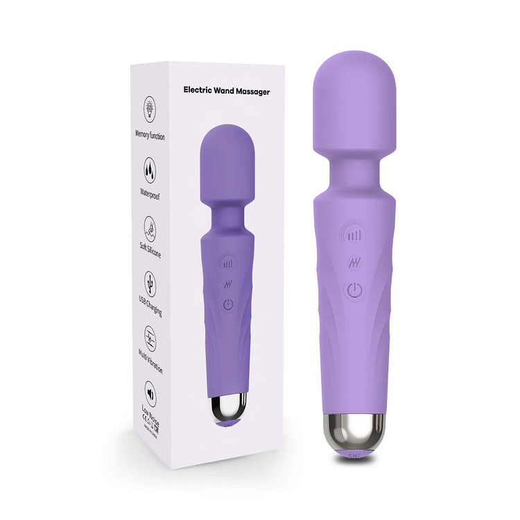  Cordless Violet Wand Massager with Memory