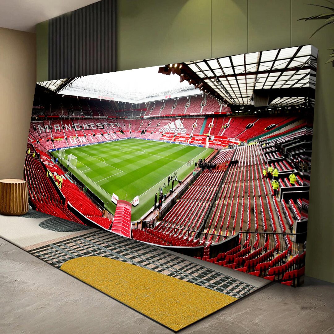 Manchester United F.C. Stadium Canvas Wall Art （Big Size）