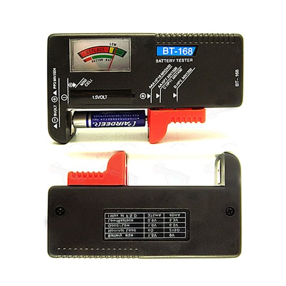 Universal Digital Battery Tester Volt Checker for Multi Size Voltage Meter