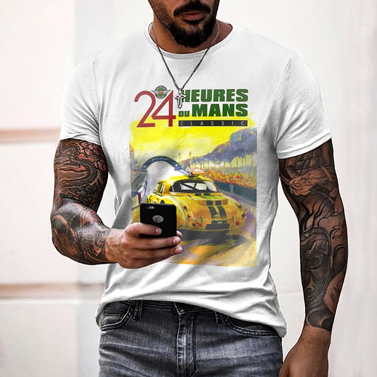 BrosWear 24 Hours of Le Mans Short Sleeve T-Shirt