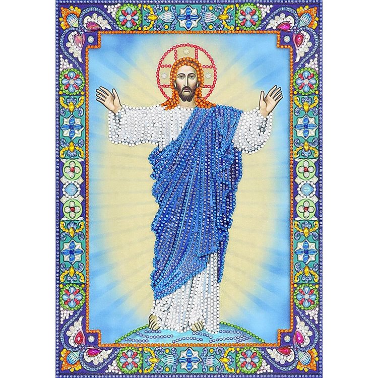 God - Special Shaped Drill Diamond Painting - 30x40cm(Canvas)