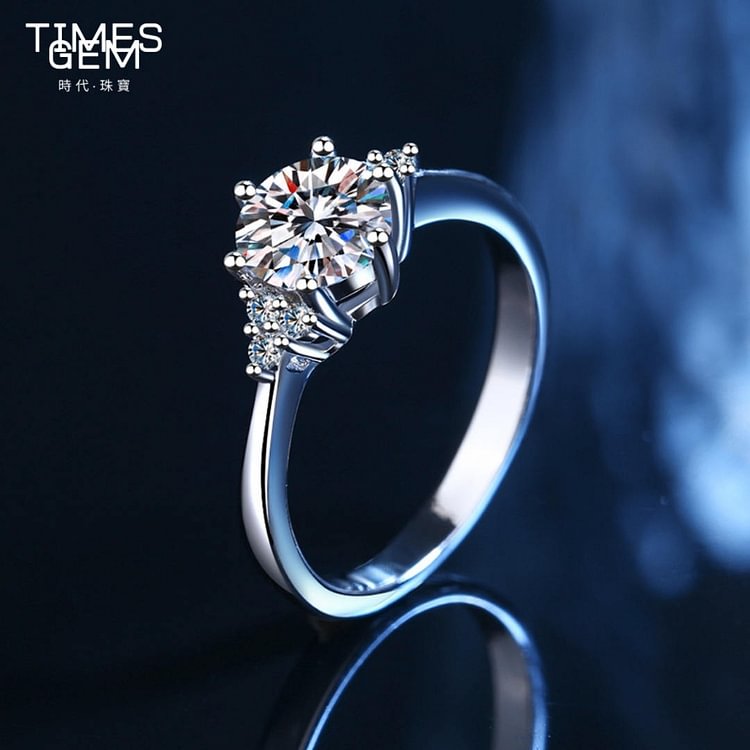 Times Gem Three Diamond Ring-TIMES GEM