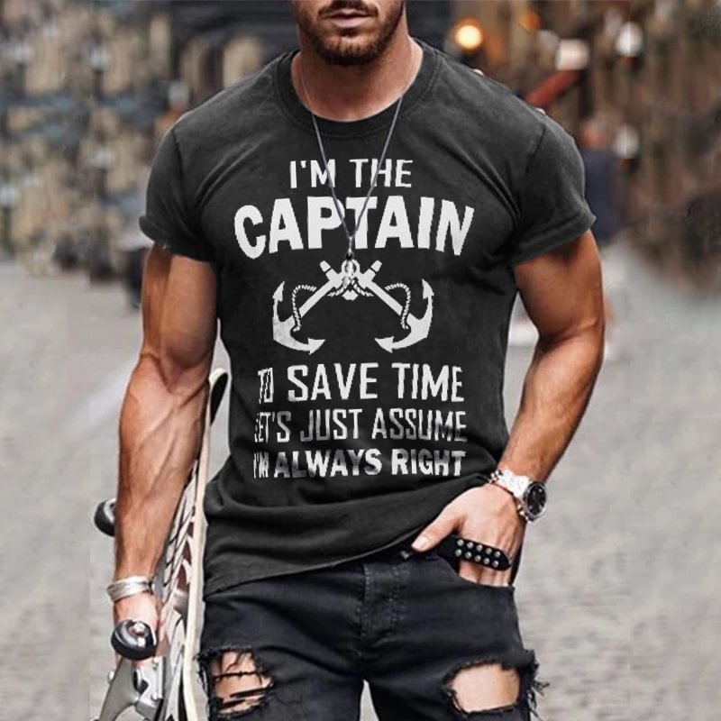 Anchor Marine Short Sleeve T-Shirt / [viawink] /