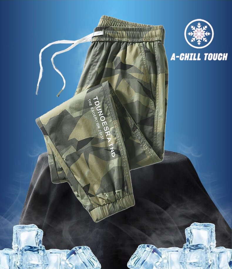 Ice Silk Camouflage Jogger / Techwear Club / Techwear
