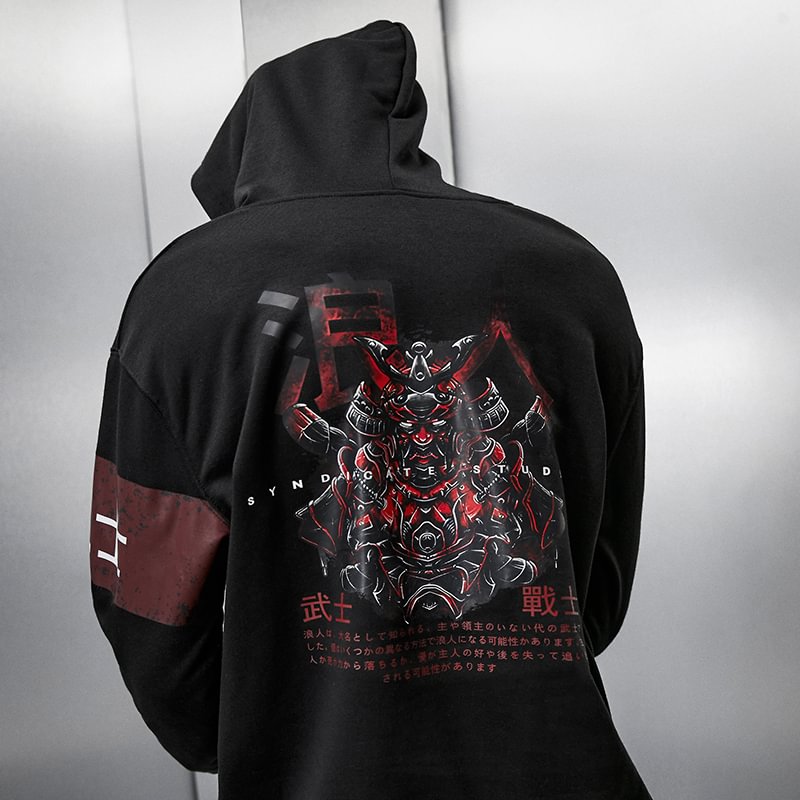 "Samurai" Japanese Sweatshirt / Techwear Club / Techwear