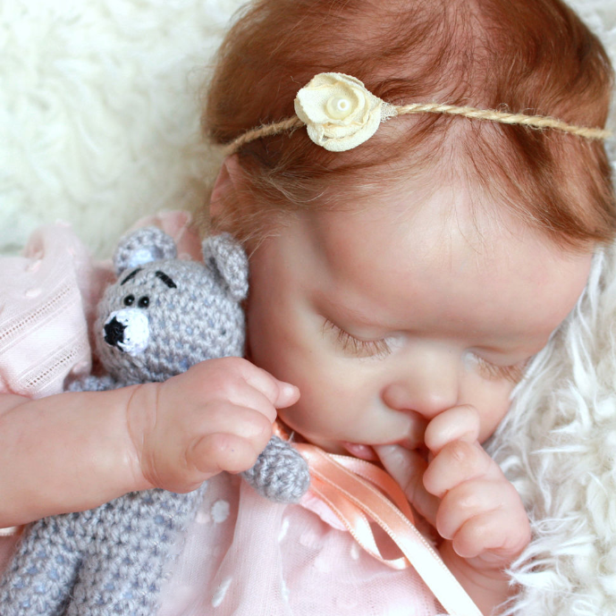 17'' Soft Touch Lifelike Realistic Evie Reborn Baby Doll Girl