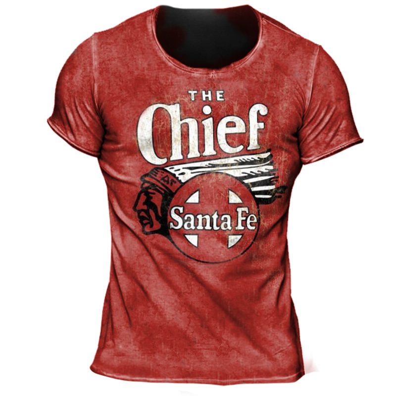 The chief santa fe Vintage print T-shirt / [viawink] /