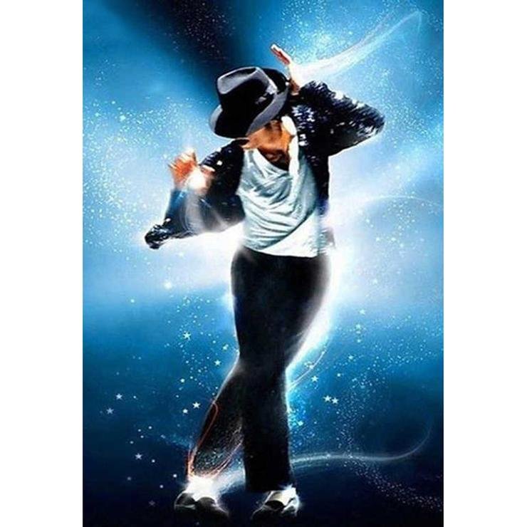 Full Round Diamond Painting Michael Jackson (40*30cm)