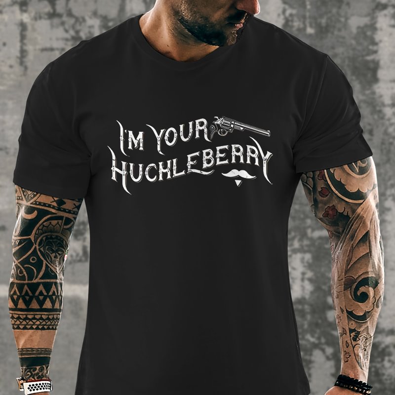 Livereid I'm Your Huckleberry Print T-shirt - Livereid